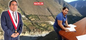 El congresista Alfredo Pariona quiere un cara a cara con la alcaldesa de Huachos El congresista Alfredo Pariona quiere un cara a cara con la alcaldesa de Huachos