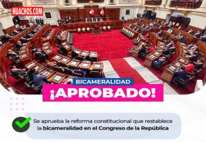 Congreso aprueba retorno a la bicameralidad y de yapa la reelección parlamentaria Congreso aprueba retorno a la bicameralidad y de yapa la reelección parlamentaria