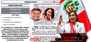 Dina Boluarte y sus aliados del Congreso modifican alegremente el Código Penal Dina Boluarte y sus aliados del Congreso modifican alegremente el Código Penal