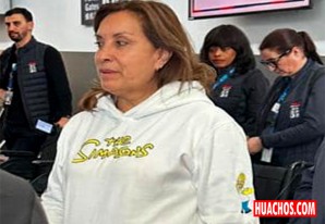 La presidenta chalhuallquina llegó a Paris (Francia) por una escala de varias horas La presidenta chalhuallquina llegó a Paris (Francia) por una escala de varias horas