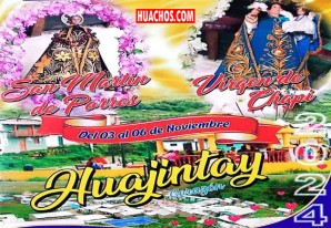 Programa completo de la fiesta patronal 2024 del Anexo de Huajintay, distrito de Huachos Programa completo de la fiesta patronal 2024 del Anexo de Huajintay, distrito de Huachos