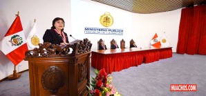 Delia Espinoza juramentó como nueva Fiscal de la Nación en una solitaria "ceremonia familiar" Delia Espinoza juramentó como nueva Fiscal de la Nación en una solitaria "ceremonia familiar"