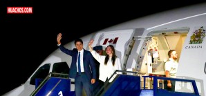 Primer ministro de Canadá, Justin Trudeau, llega a Perú para participar de el Foro APEC Primer ministro de Canadá, Justin Trudeau, llega a Perú para participar de el Foro APEC