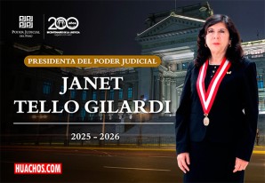 Janet Tello Gilardi es la nueva presidenta del Poder Judicial para el periodo 2025-2026 Janet Tello Gilardi es la nueva presidenta del Poder Judicial para el periodo 2025-2026