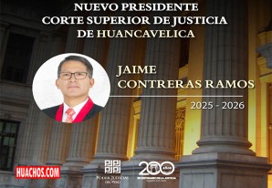 Un viejo conocido del sistema judicial huancavelicano es presidente de la Corte Un viejo conocido del sistema judicial huancavelicano es presidente de la Corte