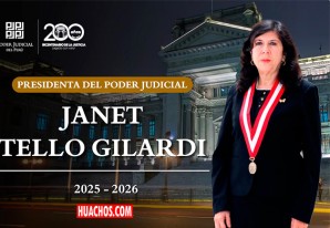 Janet Tello asume presidencia del Poder Judicial para periodo 2025-2026 Janet Tello asume presidencia del Poder Judicial para periodo 2025-2026