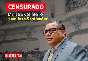 Congreso censura al ministro del Interior y hombre fuerte del actual gobierno, Juan José Santiváñez Congreso censura al ministro del Interior y hombre fuerte del actual gobierno, Juan José Santiváñez