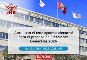 JNE aprueba cronograma electoral para Elecciones Generales 2026 | VIDEO JNE aprueba cronograma electoral para Elecciones Generales 2026 | VIDEO