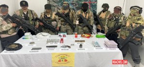 Fuerzas del orden incautan armamento de Sendero Luminoso en Huancavelica Fuerzas del orden incautan armamento de Sendero Luminoso en Huancavelica