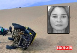 Ica: Turista de EEUU muere tras volcadura del tubular en el que paseaba en Huacachina Ica: Turista de EEUU muere tras volcadura del tubular en el que paseaba en Huacachina