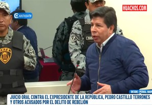 Pedro Castillo rechaza juicio en su contra y califica como 'monigote' a Dina Boluarte | DIRECTO Pedro Castillo rechaza juicio en su contra y califica como 'monigote' a Dina Boluarte | DIRECTO