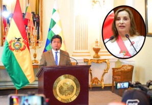 Bolivia rechaza expresiones ofensivas de Dina Boluarte en su mensaje a la Nación | VIDEO Bolivia rechaza expresiones ofensivas de Dina Boluarte en su mensaje a la Nación | VIDEO