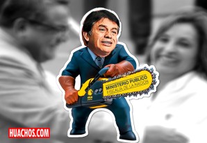 Apenas sentado confortablemente en el poder, Tomás Gálvez, saca su motosierra "para cortar cabezas" Apenas sentado confortablemente en el poder, Tomás Gálvez, saca su motosierra "para cortar cabezas"