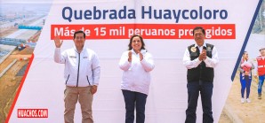 Obra de Dina Boluarte en la quebrada Huaycoloro tiene un sobrecosto de S/419 millones Obra de Dina Boluarte en la quebrada Huaycoloro tiene un sobrecosto de S/419 millones