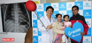 Niña huancaína tenía un alfiler atravesado en su caja torácica a la altura del esófago Niña huancaína tenía un alfiler atravesado en su caja torácica a la altura del esófago