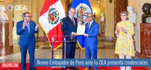 Nuevo embajador del Perú ante la OEA presenta sus credenciales | VIDEO Nuevo embajador del Perú ante la OEA presenta sus credenciales | VIDEO