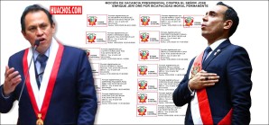 Congresistas reúnen 26 firmas y presentan oficialmente moción de vacancia presidencial Congresistas reúnen 26 firmas y presentan oficialmente moción de vacancia presidencial