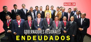 Es preocupante el endeudamiento que se está produciendo en los gobiernos regionales Es preocupante el endeudamiento que se está produciendo en los gobiernos regionales