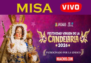 Puno: misa en honor a Virgen de la Candelaria se transmite por primera vez para todo el Perú Puno: misa en honor a Virgen de la Candelaria se transmite por primera vez para todo el Perú