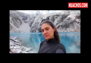 Turista peruana recibiría una fuerte multa por bañarse en la Laguna 69 del Huascarán | VIDEO Turista peruana recibiría una fuerte multa por bañarse en la Laguna 69 del Huascarán | VIDEO