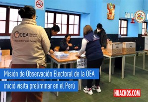 Misión de Observación Electoral de la OEA en Perú inició visita preliminar Misión de Observación Electoral de la OEA en Perú inició visita preliminar