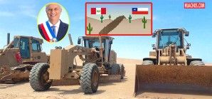 Chile llega con maquinaria pesada a la frontera con Tacna para construir "escudo fronterizo" | VIDEO Chile llega con maquinaria pesada a la frontera con Tacna para construir "escudo fronterizo" | VIDEO