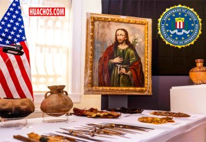 Estados Unidos devuelve al Perú 48 piezas históricas tras investigación del FBI Estados Unidos devuelve al Perú 48 piezas históricas tras investigación del FBI