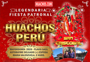Programa completo de la Fiesta Patronal San Cristóbal de Huachos 2026 | VIDEOS Programa completo de la Fiesta Patronal San Cristóbal de Huachos 2026 | VIDEOS