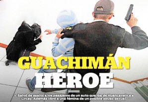 Valeroso guachimán impide asalto a mano armada y evita de pasada una agresión sexual Valeroso guachimán impide asalto a mano armada y evita de pasada una agresión sexual