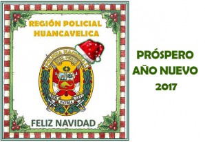Desde Huancavelica el cuerpo policial regional les desea Felices Fiestas Navideñas Desde Huancavelica el cuerpo policial regional les desea Felices Fiestas Navideñas