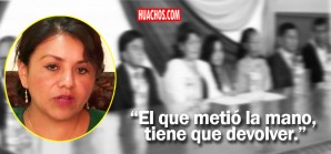 Patricia Torres: «Las personas que agarraron el dinero del municipio tienen que pagar» Patricia Torres: «Las personas que agarraron el dinero del municipio tienen que pagar»