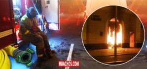 Bomberos llegaron a tiempo para combatir el fuego que arrasaba el chifa Yemheng - VIDEO Bomberos llegaron a tiempo para combatir el fuego que arrasaba el chifa Yemheng - VIDEO