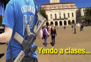 Ya se puede ir a las clases de Filosofía armado con una AR-15 - VIDEO Ya se puede ir a las clases de Filosofía armado con una AR-15 - VIDEO