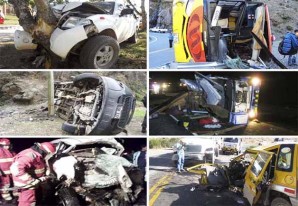 Las carreteras dejan 130.000 tumbas en América Latina Las carreteras dejan 130.000 tumbas en América Latina