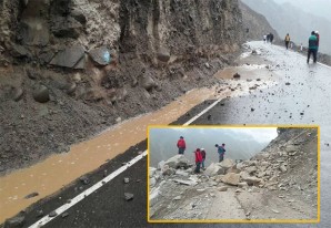 Carretera de la Cuenca del Rio San Juan se encuentra en mal estado por las lluvias diluvianas Carretera de la Cuenca del Rio San Juan se encuentra en mal estado por las lluvias diluvianas
