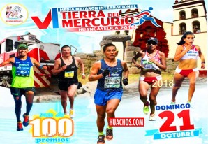 Realizarán lanzamiento de la «VI Media Maratón Tierra del Mercurio 2018» en Lima Realizarán lanzamiento de la «VI Media Maratón Tierra del Mercurio 2018» en Lima