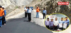 Iniciarán asfaltado bicapa de la carretera Huancavelica-Castrovirreyna Iniciarán asfaltado bicapa de la carretera Huancavelica-Castrovirreyna