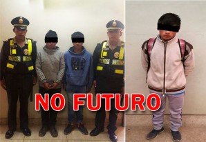 Ladronzuelos avezados. Adolescentes huancavelicanos ya frecuentan el medio delictivo Ladronzuelos avezados. Adolescentes huancavelicanos ya frecuentan el medio delictivo