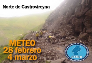 Por huaicos y lluvias intensas se agudizan los problemas en carretera de Castrovirreyna Por huaicos y lluvias intensas se agudizan los problemas en carretera de Castrovirreyna