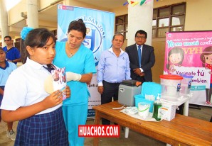 Ahora es el turno de las chicas de Chincha de vacunarse contra el virus VPH Ahora es el turno de las chicas de Chincha de vacunarse contra el virus VPH