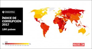 Perú sigue desaprobado en lucha contra la corrupción según índice de Transparency International Perú sigue desaprobado en lucha contra la corrupción según índice de Transparency International
