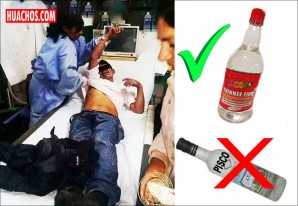 Beodo un poco «embalao» no tenía más que tomar y agarró la primera botella que vió Beodo un poco «embalao» no tenía más que tomar y agarró la primera botella que vió