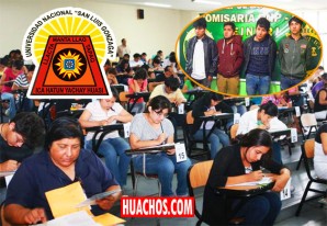 Once intervenidos en el examen de admisión 2017 I de la UNICA Once intervenidos en el examen de admisión 2017 I de la UNICA