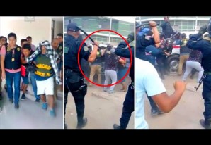 Muchedumbre enfurecida se abalanzó sobre presunto asesino de niña de 11 años para “chancarlo” Muchedumbre enfurecida se abalanzó sobre presunto asesino de niña de 11 años para “chancarlo”