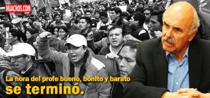 Nicolás Lynch: «Esta huelga es el resultado del maestro barato que se hartó de esa situación» Nicolás Lynch: «Esta huelga es el resultado del maestro barato que se hartó de esa situación»