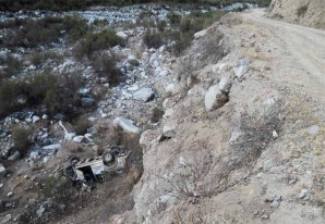TRÁGICO ACCIDENTE ENTRE JOYO Y PALCA. SE VOLCÓ UNA CAMIONETA. UN MUERTO Y VARIOS HERIDOS TRÁGICO ACCIDENTE ENTRE JOYO Y PALCA. SE VOLCÓ UNA CAMIONETA. UN MUERTO Y VARIOS HERIDOS