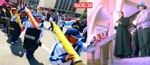 Un curita arenga a las tropas magisteriales al combate en Huancavelica Un curita arenga a las tropas magisteriales al combate en Huancavelica