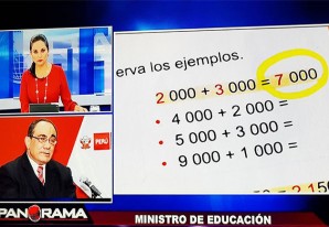 Las curiosas sumas de los pedagogos del ministerio de Educación nacional - VIDEO Las curiosas sumas de los pedagogos del ministerio de Educación nacional - VIDEO