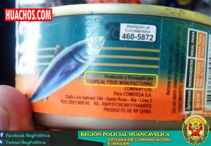 Incautan conservas chinas contaminadas que se seguían vendiendo en las tiendas Incautan conservas chinas contaminadas que se seguían vendiendo en las tiendas