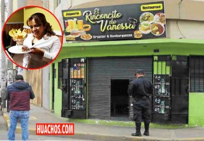Los choros dejaron limpio el popular restaurante «El Rinconcito de Vanessa» Los choros dejaron limpio el popular restaurante «El Rinconcito de Vanessa»